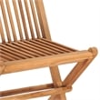 Afuera Living Smooth Sanded Hardwood Outdoor Dining Set in Natural