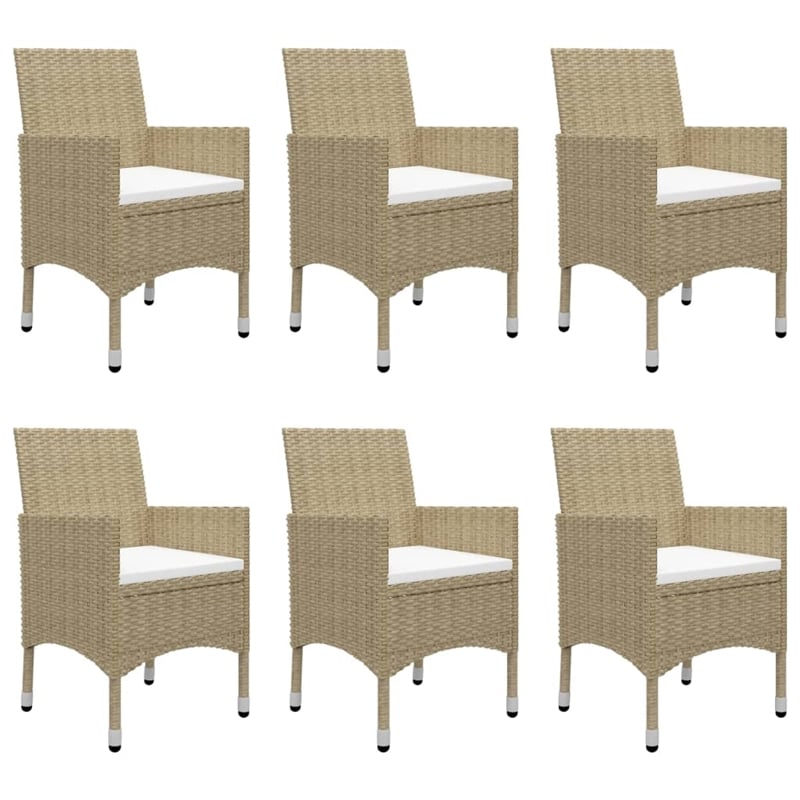 Afuera Living Solid Acacia Wood Medium Durable Dining Set in Beige