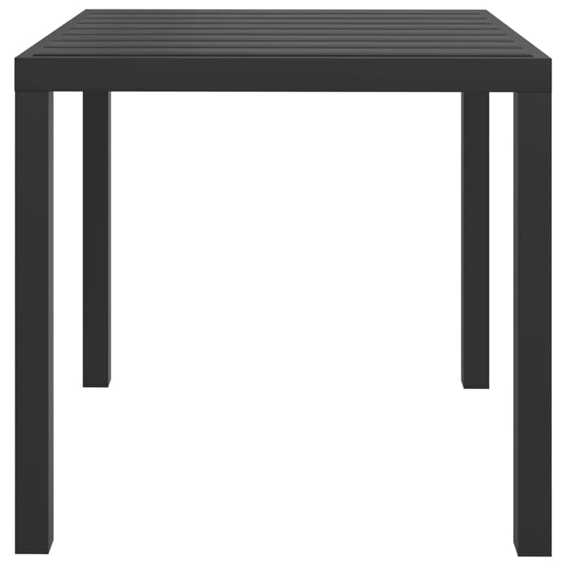 Afuera Living PE Rattan Medium Durable Garden Dining Set in Gray
