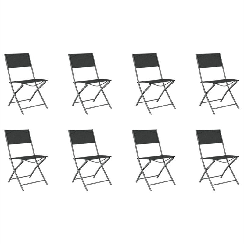 Afuera Living Contemporary Garden Dining Set in Gray and Black