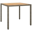 Afuera Living Contemporary 5 Piece Garden Dining Set in Gray