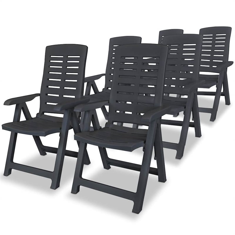 Afuera Living Contemporary in Anthracite Plastic Medium Foldable