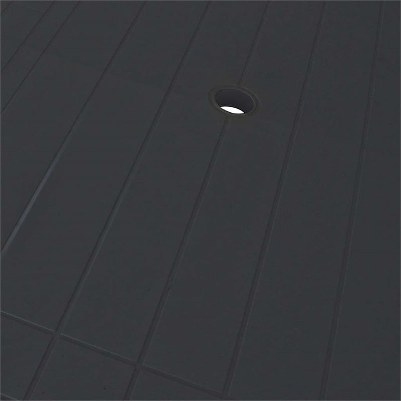 Afuera Living Contemporary in Anthracite Plastic Medium Foldable