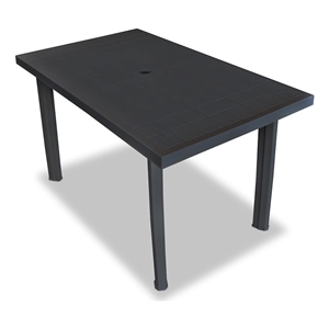 Afuera Living Contemporary in Anthracite Plastic Medium Foldable