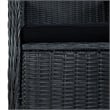 Afuera Living Contemporary 7 Piece Outdoor Dining Set in Dark Gray