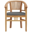 Afuera Living Small Patio Dining Set in Teak Wood - Set of 2
