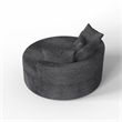 Afuera Living Dark Grey Corduroy Free Install Foam-Filled Compressed Sofa