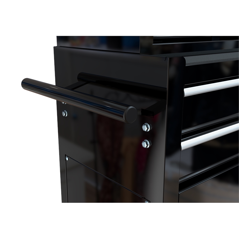 Afuera Living High Capacity 8-Drawer Tool Chest on Wheels in Black