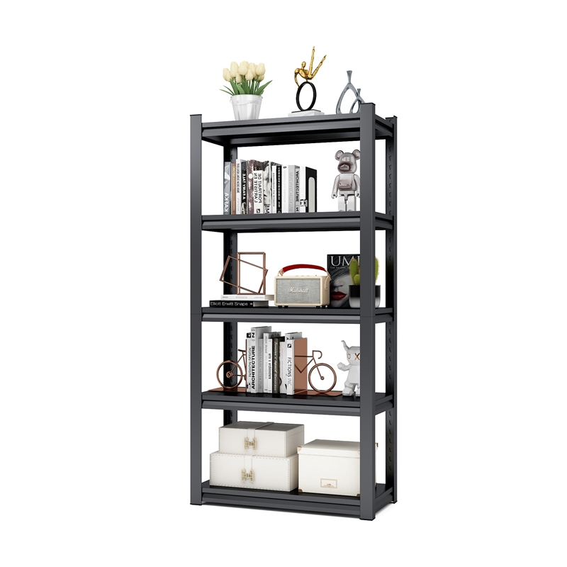 Afuera Living 63-Inch Heavy-Duty 5-Tier Metal Shelving Unit 2000 lbs Capacity