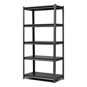 Afuera Living 63-Inch Heavy-Duty 5-Tier Metal Shelving Unit 2000 lbs Capacity