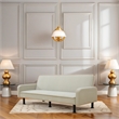 Afuera Living Light Gray Adjustable Sofa Bed with 3 Reclining Angles