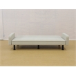 Afuera Living Light Gray Adjustable Sofa Bed with 3 Reclining Angles