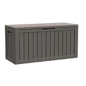 Afuera Living 80-Gallon Weatherproof Outdoor Storage Box with Lockable Lid