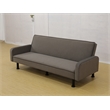 Afuera Living Brown Adjustable Sofa Bed with 3 Reclining Angles