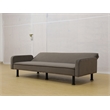 Afuera Living Brown Adjustable Sofa Bed with 3 Reclining Angles