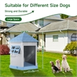 Afuera Living Octagonal Indoor & Outdoor Dog House for Small to Medium Dogs