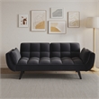 Afuera Living Velvet Convertible Sofa Bed with 3 Adjustable Positions