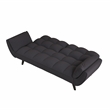 Afuera Living Velvet Convertible Sofa Bed with 3 Adjustable Positions