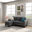 Afuera Living L-Shaped Sectional Sofa with Storage Ottoman & 680 lbs Capacity