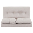 Afuera Living Adjustable 5-Level Folding Chaise Lounge 76.78Lx39.37W Inches
