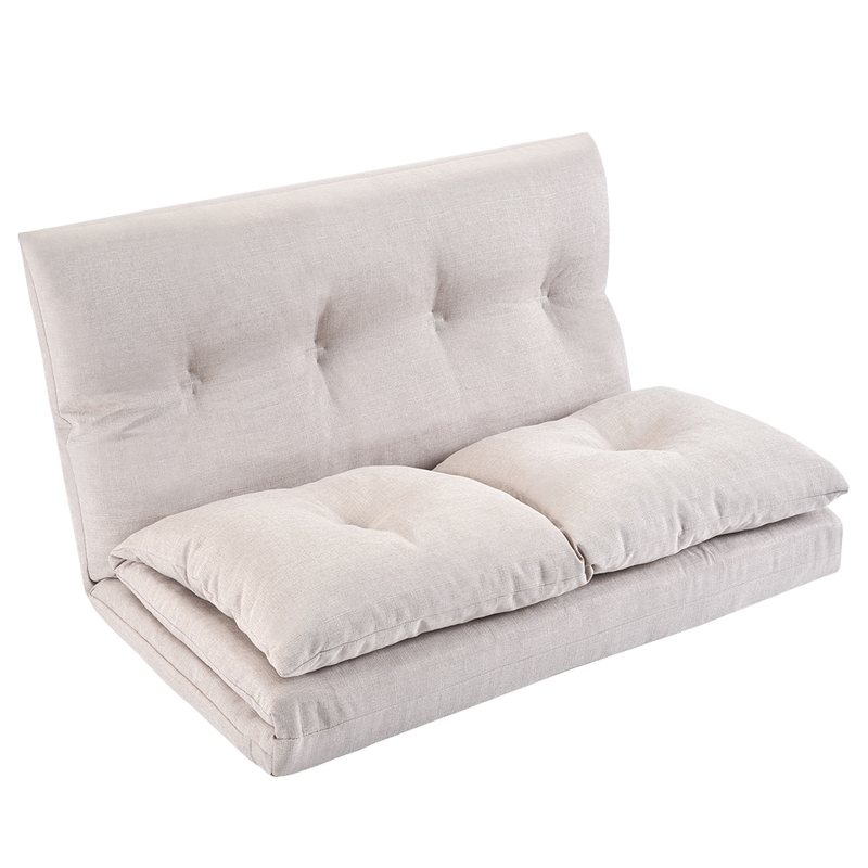 Afuera Living Adjustable 5-Level Folding Chaise Lounge 76.78Lx39.37W Inches