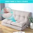 Afuera Living Adjustable 5-Level Folding Chaise Lounge 76.78Lx39.37W Inches