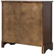 Afuera Living Acacia Wood Storage Cabinet with 2 Drawers & 4 Rattan Baskets