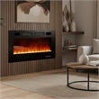 Afuera Living 42-Inch Ultra Thin Recessed Electric Fireplace 12-Colour 3D Flame