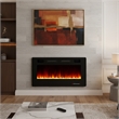 Afuera Living 42-Inch Ultra Thin Recessed Electric Fireplace 12-Colour 3D Flame