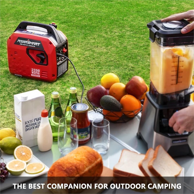 Afuera Living 2200W Portable Inverter Generator 58 dBA with Parallel Ready