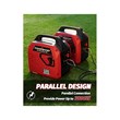 Afuera Living 2200W Portable Inverter Generator 58 dBA with Parallel Ready