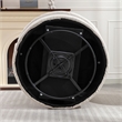 Afuera Living Extra Large Circular Chenille Swivel Chair 450 lbs Capacity