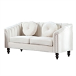 Afuera Living Beige 3-Piece Living Room Sofa Set with High-Density Sponge Fill