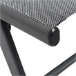 Afuera Living Gray Steel 5-Position Adjustable Pool Lounge Chair with Pillow