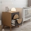 Afuera Living Colour-Blocking 2-Drawer End Table Set of 2 15.8x15.8x21 Inches