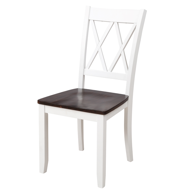 Afuera Living 5-Piece Wood Dining Table and Chair Set for Kitchen