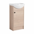 Afuera Living 18-Inch Freestanding Bathroom Vanity with Ceramic Sink