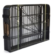 Afuera Living Contemporary 40-Inch 8-Panel Iron Pet Playpen with Gate