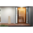 Afuera Living 62-Gallon Light Coffee Outdoor Concealed Trash Can