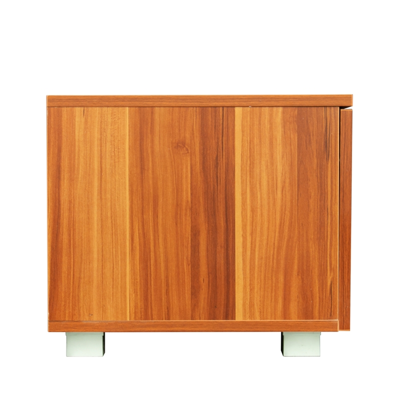 Afuera Living Walnut TV Stand for 70-Inch TVs with 2 Cabinets