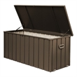 Afuera Living 120-Gallon Brown Waterproof Outdoor Storage Box