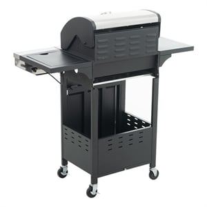 Afuera Living 4-Burner Stainless Steel Gas Grill with Side Burner