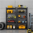 Afuera Living 72-Inch 5-Tier Heavy-Duty Metal Shelving Unit in Black