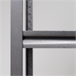 Afuera Living 72-Inch 5-Tier Heavy-Duty Metal Shelving Unit in Black