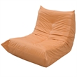 Afuera Living Contemporary Orange Full Foam-Filled Lounge Chair