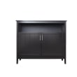 Afuera Living Brown Kitchen Sideboard and Buffet Server Cabinet