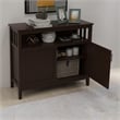 Afuera Living Brown Kitchen Sideboard and Buffet Server Cabinet