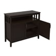 Afuera Living Brown Kitchen Sideboard and Buffet Server Cabinet