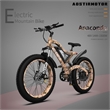 Afuera Living 1500W Electric Mountain Bike with 26-Inch Fat Tires
