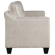 Afuera Living Contemporary Beige 3-Piece Linen Sectional Sofa Set